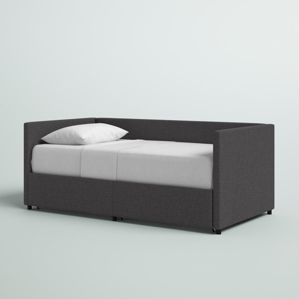 Mercury Row® Anais Upholstered Daybed with Drawers & Reviews Wayfair